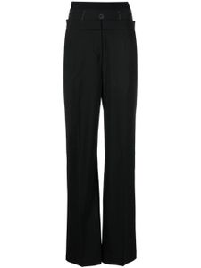 Coperni pantalon en laine mélangée - Noir