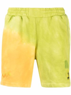 MCQ short de sport à imprimé graphique - Vert
