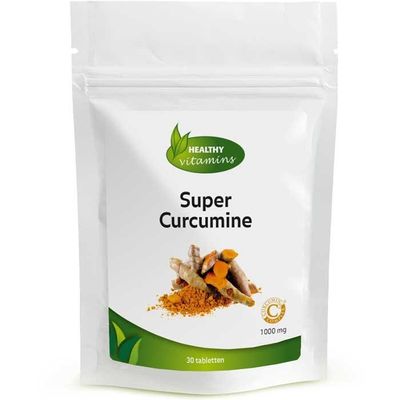 Super Curcumine | 1000 mg | 30 tabletten | Curcumin C3-Complex® ⟹ Vitaminesperpost.nl