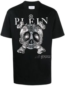 Philipp Plein t-shirt à logo Monsters imprimé - Noir