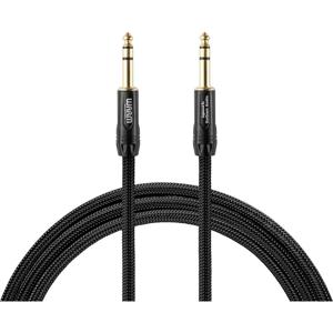 Warm Audio Premier Series Instrumenten Aansluitkabel [1x Jackplug male 6,3 mm - 1x Jackplug male 6,3 mm] 3.00 m Zwart