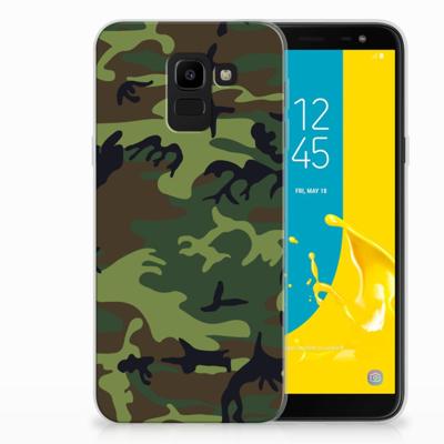 Samsung Galaxy J6 2018 | TPU bumper | Army Dark