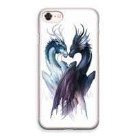 Yin Yang Dragons: iPhone 8 Transparant Hoesje Yin Yang Dragons: iPhone 8 Transparant Hoesje