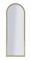 BAKU GOUDEN WANDSPIEGEL CM 55X2X150 ( BINNENSPIEGEL AFMETING CM 49X144)