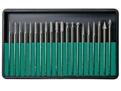 Set van 20 diamantfrezen - Velleman