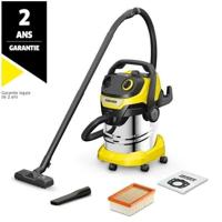 Aspiraliquidi e secchi KARCHER WD 5 S V-30/5/22 - Serbatoio in acciaio inox da 30 L - 1100W (Funzione soffiante)