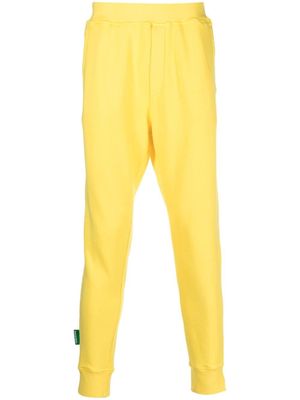 DSQUARED2 pantalon de jogging en jersey - Jaune