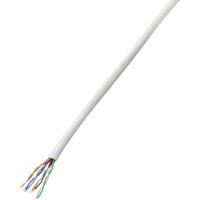 Conrad Components 608692 Netwerkkabel CAT 5e U/UTP 4 x 2 x 0.14 mm² Wit 100 m Conrad Components 608692 Netwerkkabel CAT 5e U/UTP 4 x 2 x 0.14 mm² Wit 100 m