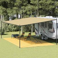 VidaXL Tenttapijt 400x800 cm hdpe beige