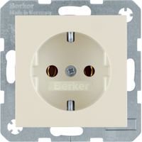 Hager 47438982 wandcontactdoos Type F Wit - thumbnail