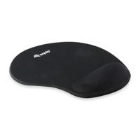 Equip 245014 gel mouse pad, fabric,gel,polyurethane, wrist rest, non-slip base, monotone, black