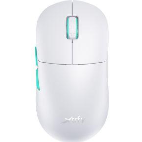 CHERRY XTRFY M8 Draadloze Gaming Muis Wit