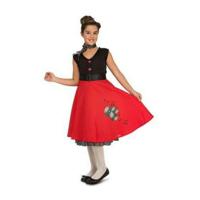 Kostuums voor Kinderen My Other Me Chica Ye-ye 5-6 Jaar Rood