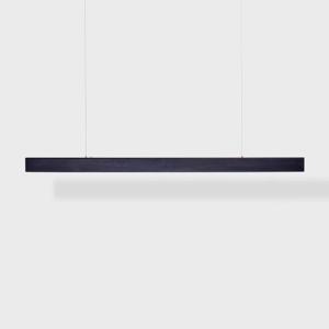 Anour I Model Cordless Aura Hanglamp - 100 cm - Blauw roestvrij staal