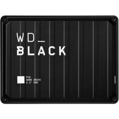 Western Digital P10 Game Drive externe harde schijf 5000 GB Zwart