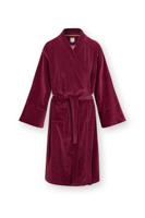 Pip Studio Naomi Kimono Velvet Little Sumo Stripe Rood Roze Pip Studio Naomi Kimono Velvet Little Sumo Stripe Rood Roze