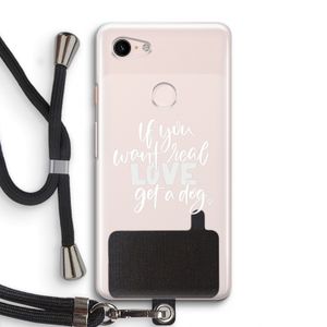 Partner in crime: Pixel 3 Transparant Hoesje met koord