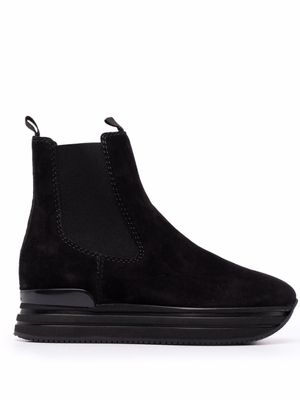 Hogan bottines chelsea Highlights à semelle épaisse - Noir