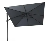 Platinum Sun & Shade zweefparasol challenger t2 300x300cm antraciet