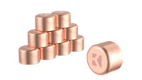 Kirchhoff Koperen eindkap, blank, 15 mm, 1 socket (5301) (10x) - 989207655