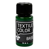 Creativ Company Textile color semi-dekkende textielverf - gras groen, 50ml
