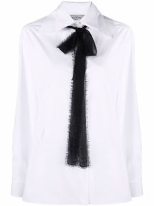 Valentino Garavani blouse à col lavallière - Blanc