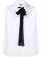 Valentino Garavani blouse à col lavallière - Blanc