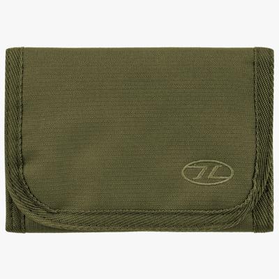 Highlander Shield Rfid Wallet - Olive