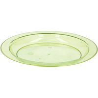 Edco bord/campingbord - plastic / kunststof - groen - 20 cm