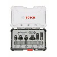 Bosch Kantenfreesset 6-delig, 8 mm frees - thumbnail