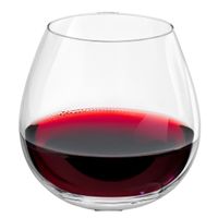 Set van 6x stuks wijnglazen zonder voet voor rode wijn 590 ml Ronda