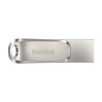 Sandisk Ultra Dual Drive Luxe USB flash drive 512 GB USB Type-A / USB Type-C 3.2 Gen 1 (3.1 Gen 1) Roestvrijstaal - thumbnail
