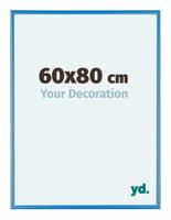 Puzzellijst 60x80 cm - Staal Blauw - Aluminium - Kent