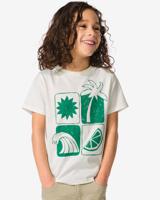 HEMA Kinder T-shirt Palmbomen - 2 Stuks Groen (groen)