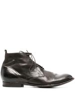 Officine Creative bottines Stereo 4 à lacets - Marron - thumbnail