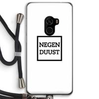 Negenduust vierkant: Xiaomi Mi Mix 2 Transparant Hoesje met koord
