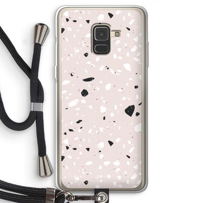 Terrazzo N°20: Samsung Galaxy A8 (2018) Transparant Hoesje met koord