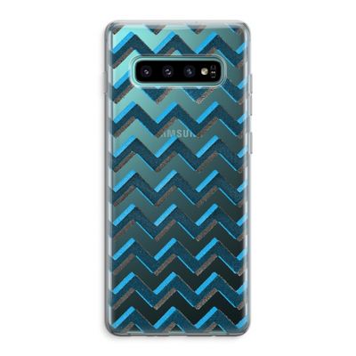 Onderbroken lijn: Samsung Galaxy S10 Plus Transparant Hoesje