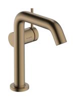 Hansgrohe Tecturis S ééngreeps wastafelkraan 150 Fine CoolStart met afvoerplug, Brushed Bronze