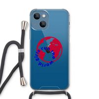 Run The World: iPhone 13 Transparant Hoesje met koord
