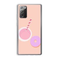 Donut: Samsung Galaxy Note 20 / Note 20 5G Transparant Hoesje Donut: Samsung Galaxy Note 20 / Note 20 5G Transparant Hoesje
