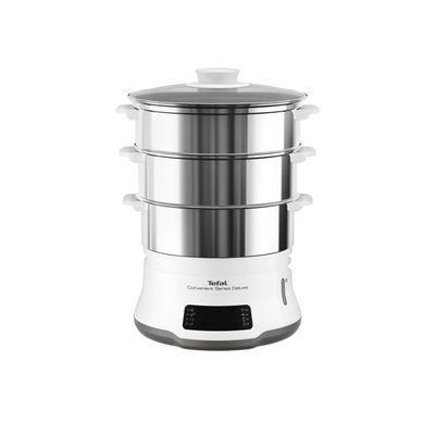 TefalVC502D Convenient Series DeLuxe XL Stoomkoker Grijs