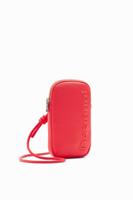 Leatherlook portemonnee/telefoontasje - RED - U