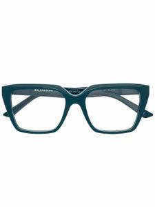 Balenciaga Eyewear lunettes de vue à monture carrée - Bleu