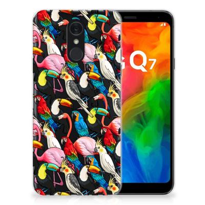 LG Q7 | TPU Hoesje | Birds