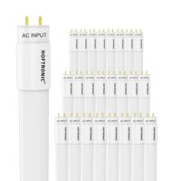 25x LED TL Buis 60cm - T8 G13 Fitting - 9W 1170 lumen (130lm/W) - 3000K warm wit - Flikkervrij - Vervangt 25 Watt (25W/830) - Incl. Starter