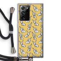 Haas: Samsung Galaxy Note 20 Ultra / Note 20 Ultra 5G Transparant Hoesje met koord
