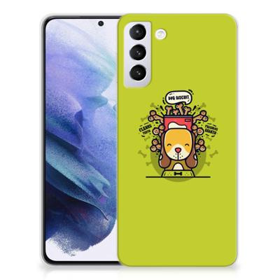 Samsung Galaxy S21 Plus Telefoonhoesje met Naam Doggy Biscuit Samsung Galaxy S21 Plus Telefoonhoesje met Naam Doggy Biscuit