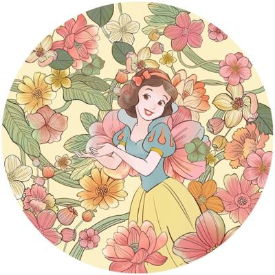Komar Dots; Komar Home Behangcirkel Disney Princess - Snow White Endless Summer - DD1-005