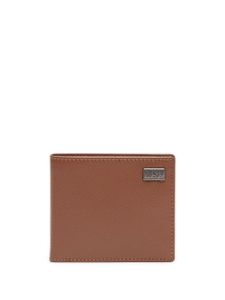 Diesel portefeuille Medal-D en cuir - Marron